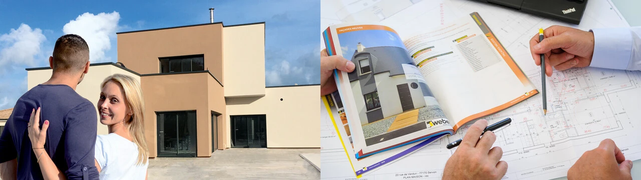 Projet construction de façade - Weber