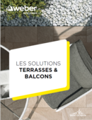 solutions weber pour les terrasses et les balcons