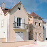 illustration de la rénovation des enduits à reliefs avec un revêtement organique