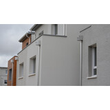 Enduits matricés Weber pour la construction d’une résidence à Bègles (33) Réalisation weber Bègles (1)