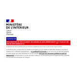 attestation de déplacement 100km attestation de déplacement 100km