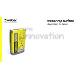 weber.rep surface, le mortier de réparation 3 en 1 avec fonction anticorrosion Thumbnail