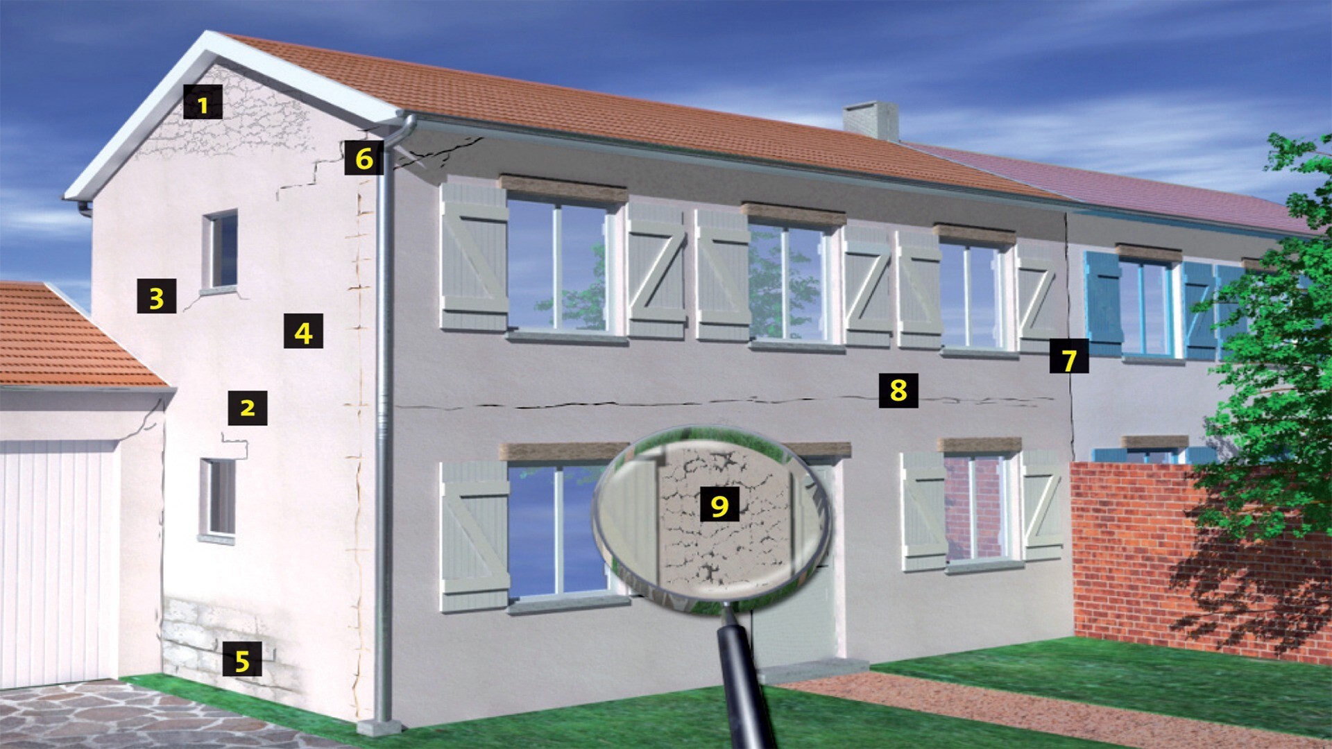 Connaitre et comprendre les fissures en façades