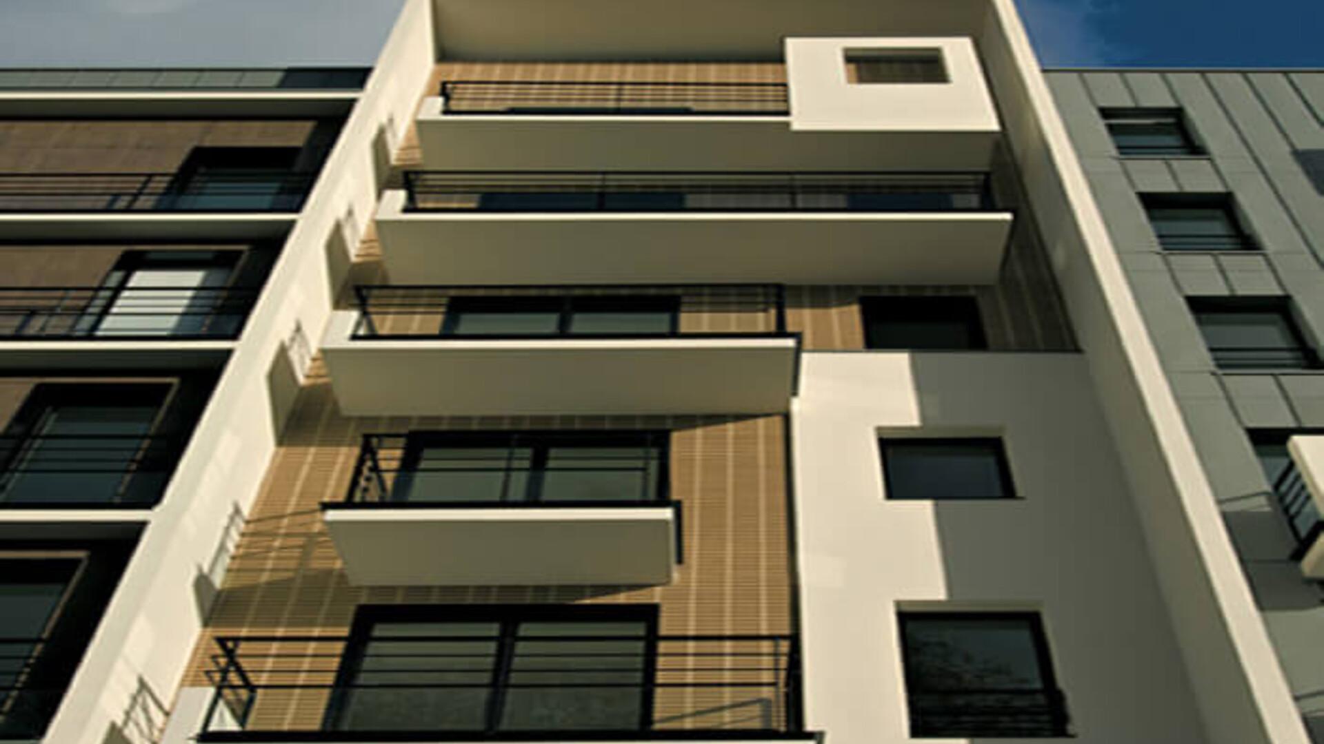 Façade en construction
