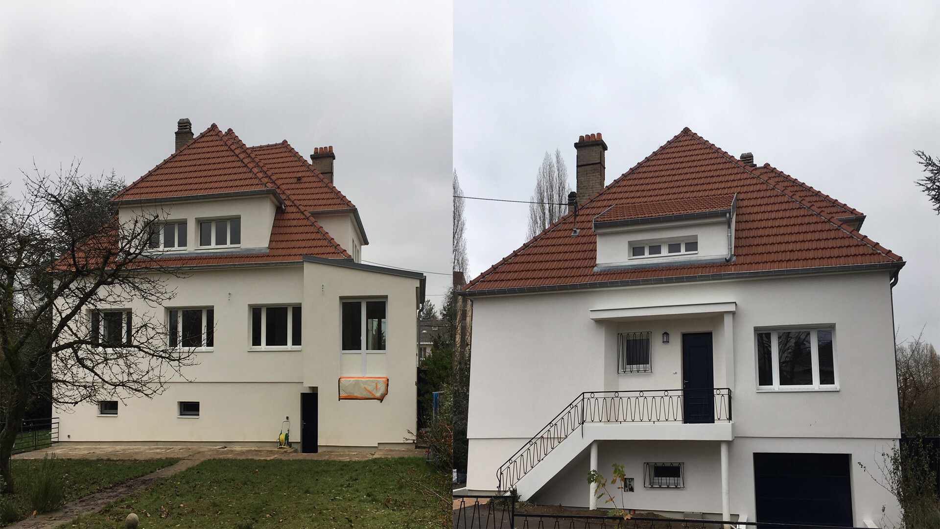 Isolation Thermique par l'Extérieur weber pour la rénovation d'une maison individuelle Réalisation weber à Metz (1)