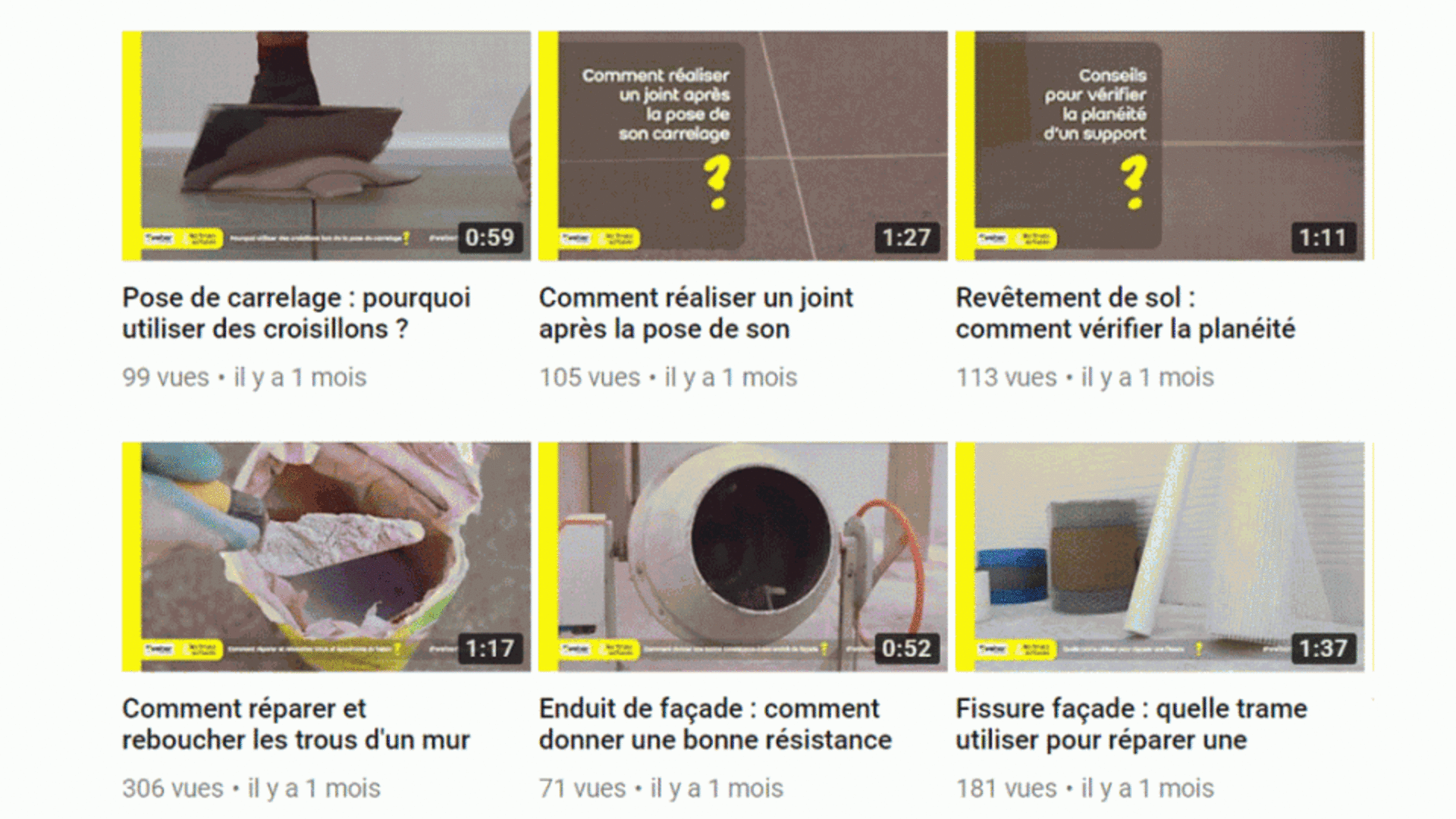 tutoriels vidéos Weber tutoriels vidéos Weber