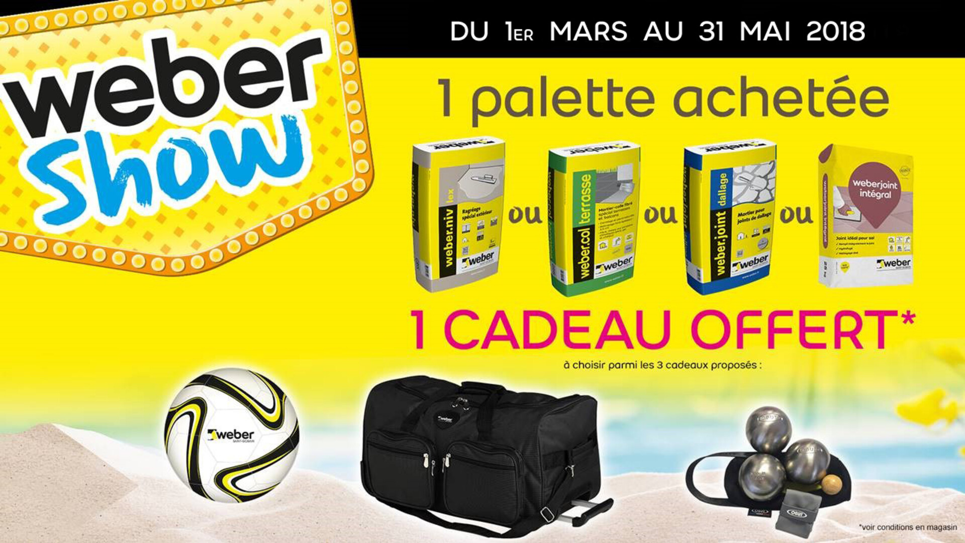 opération commerciale webershow