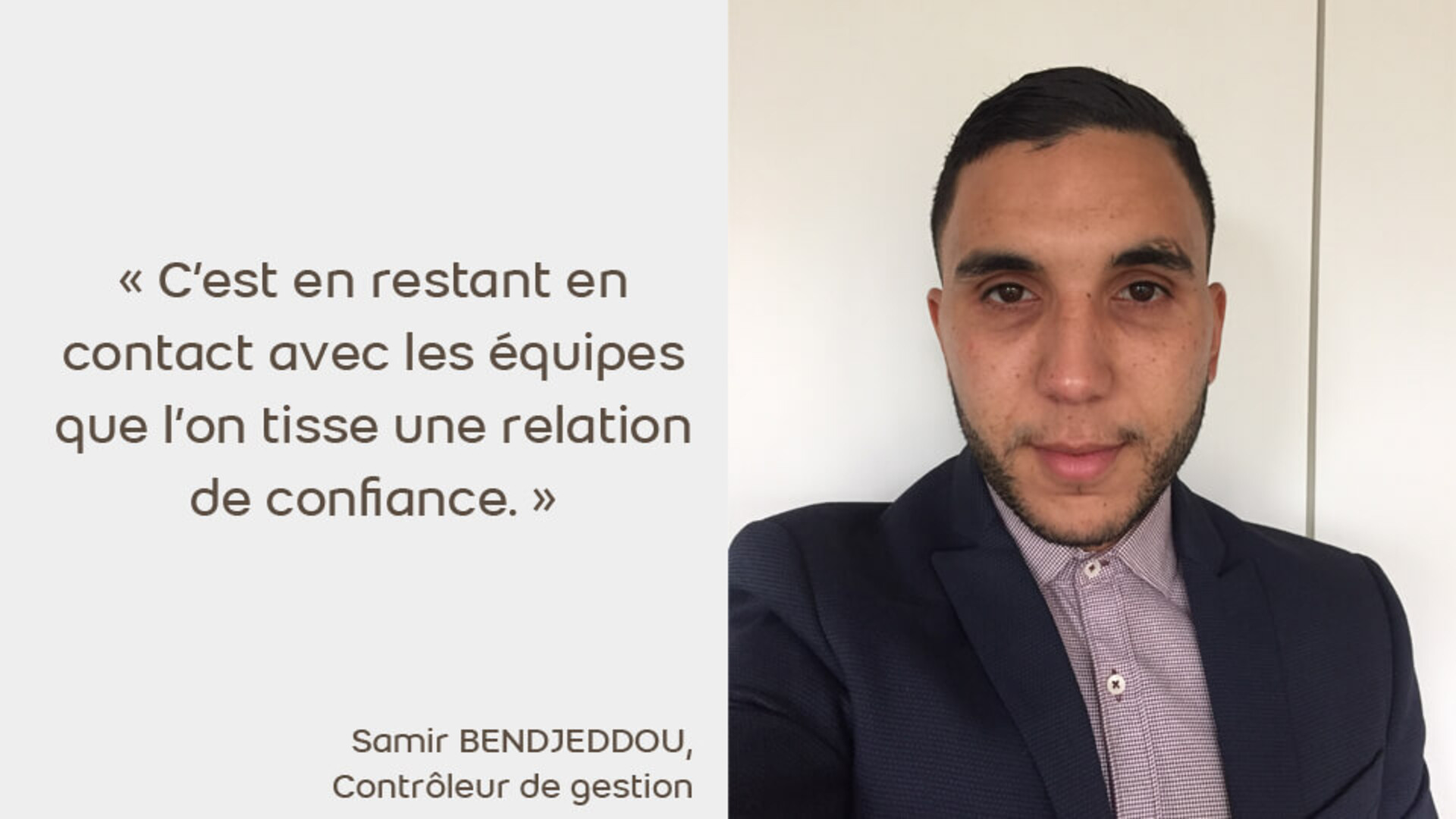 RSE, nos femmes et nos hommes, portrait Samir BENDJEDDOU