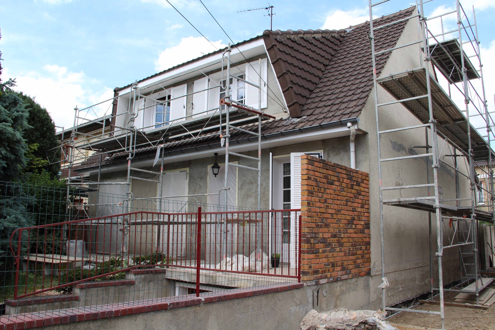 Cas chantier rénovation de façade Rancy