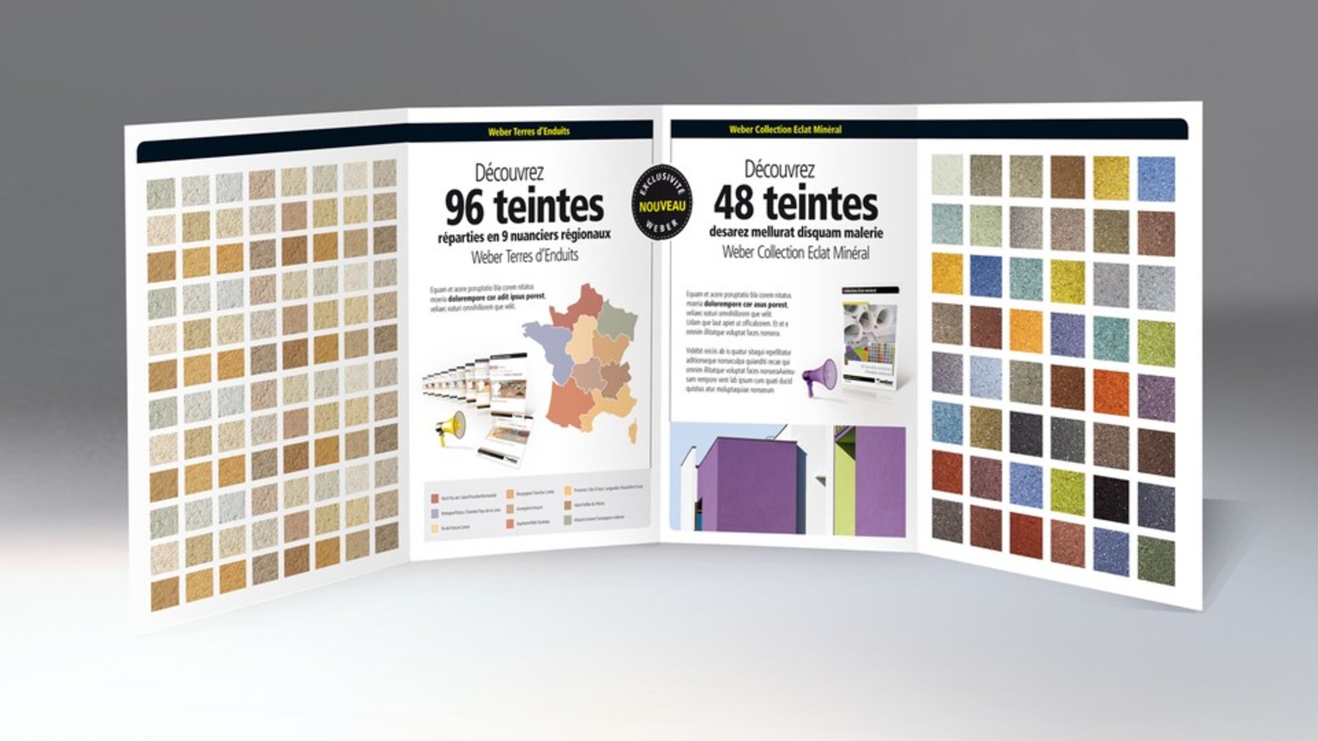 Enduit Monocouche Weber Nuancier Enduit Facade Mineral Ou Organique Decryptage