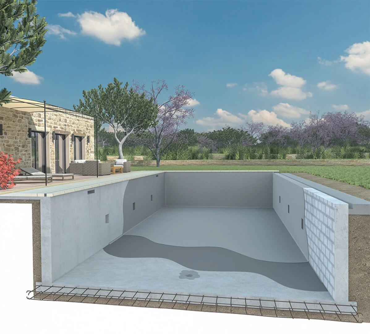 Imperméabilisation de piscine