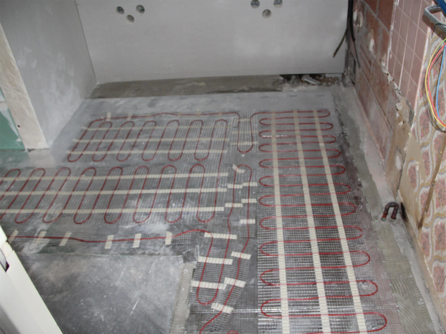 Réalisation d'une salle de bains avec Weber (3)