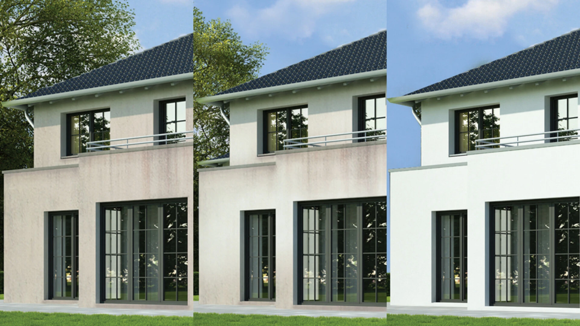 Traitement de façade durable