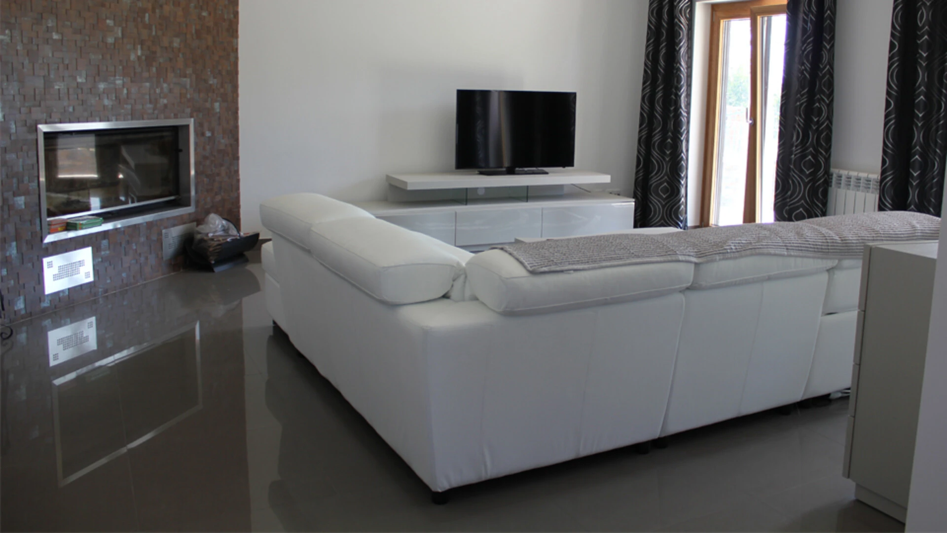 Pose de carrelage dans une maison à Lisbonne, Portugal
