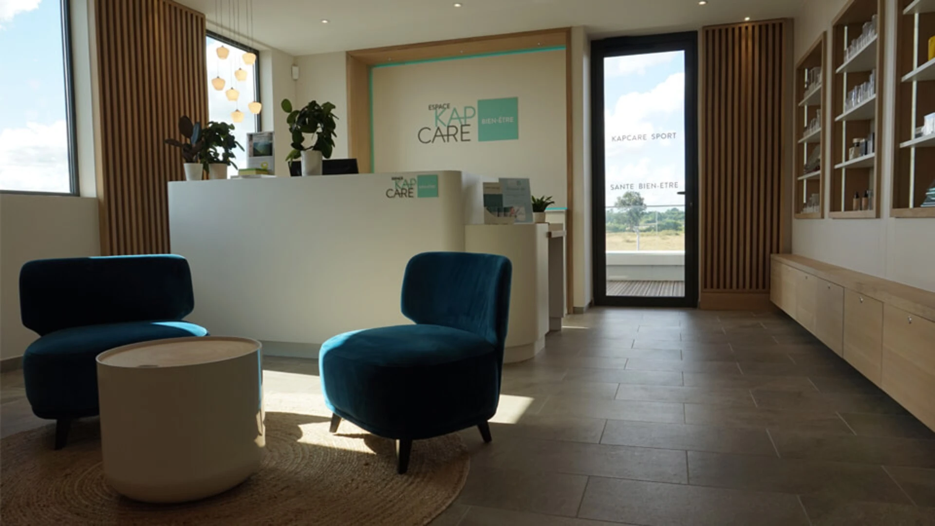 carrelage sur-mesure pour le centre de balnéothérapie