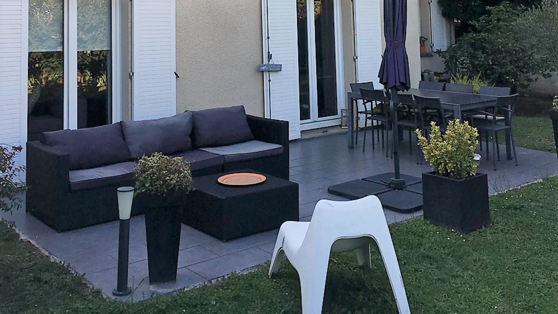 Réalisation d’une terrasse extérieure de 25 mètres carrés 