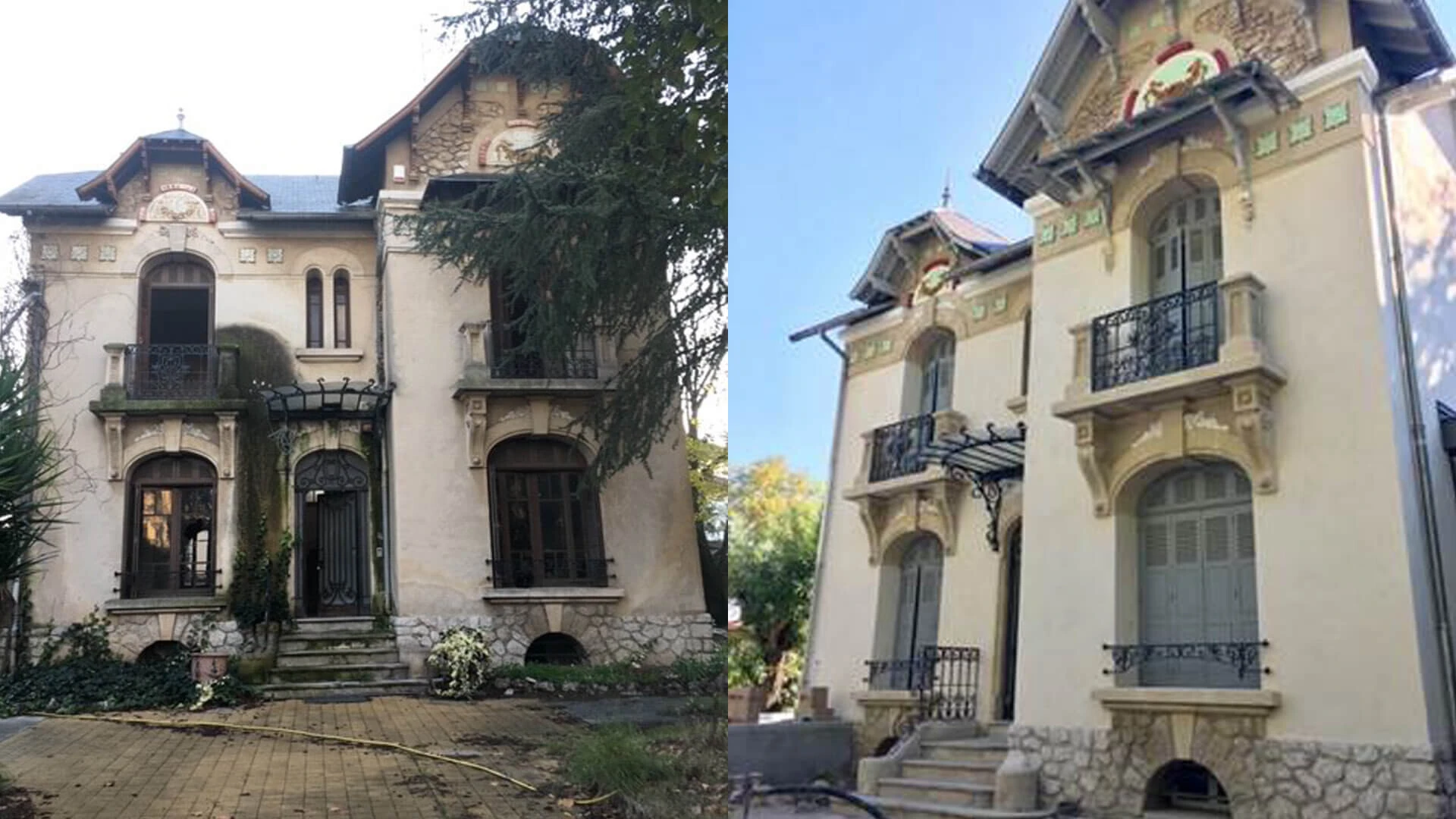 témoignage avant/après, Montpellier, rénovation de façade