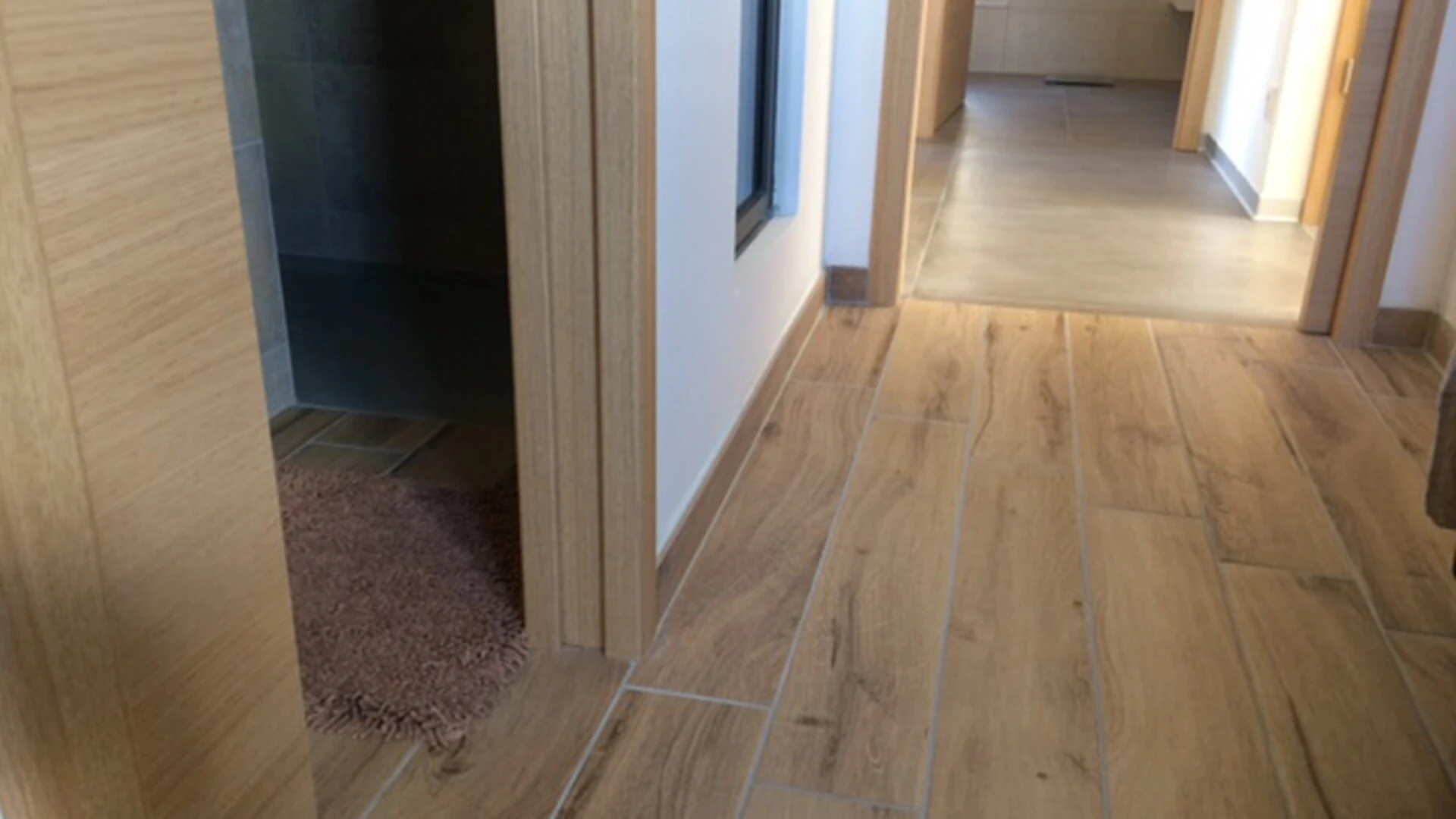 témoignage avant/après Bouxières-sous-Foirdmont, salle de bains, pose de carrelage