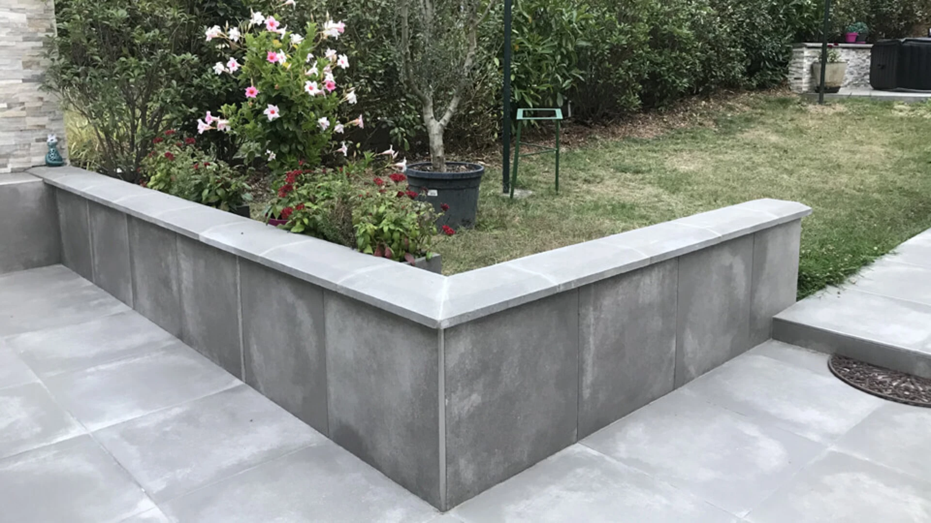 témoignage avant/après, Seine-et-Marne, terrasse, carrelage