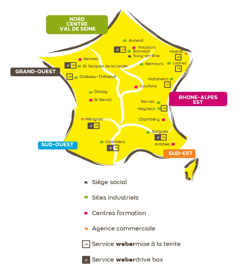 carte weber france