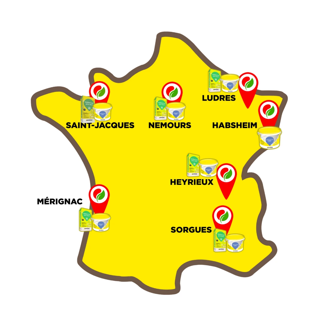 Carte france REKUPO
