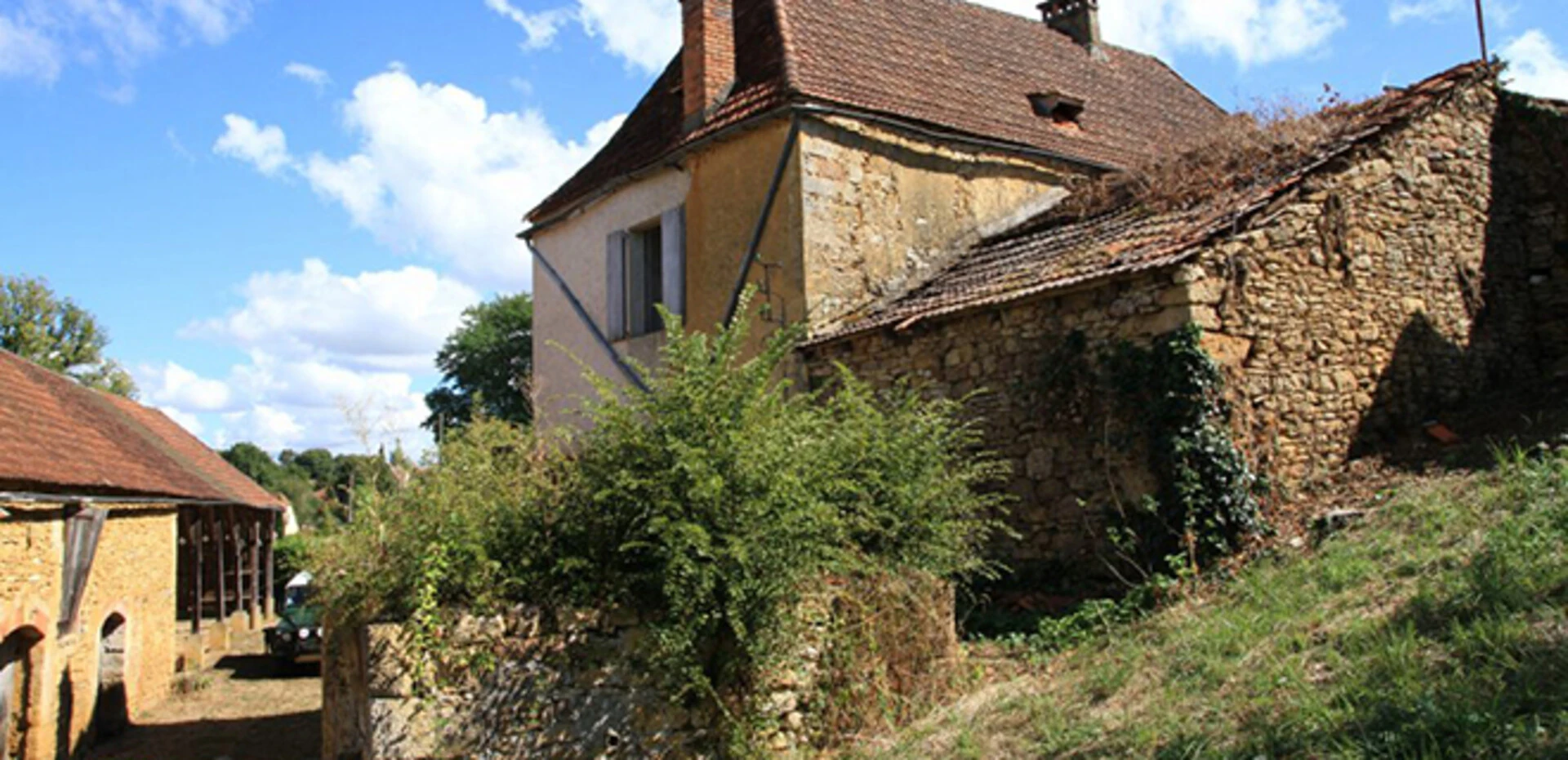 Etat des lieux de la ferme avant restauration_Dordogne