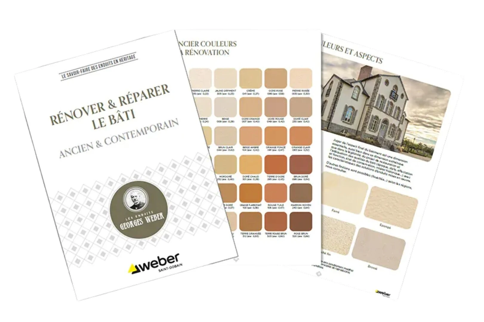 Mock-up brochures rénovation
