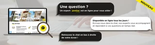Bannière nouveauté chat en ligne