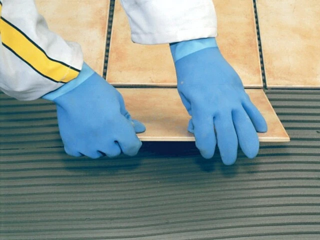 Pose du carrelage