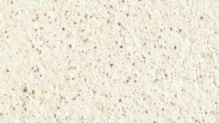 Brossé lavé - Grains noirs (enduit épais grain coloré, parement grain coloré)