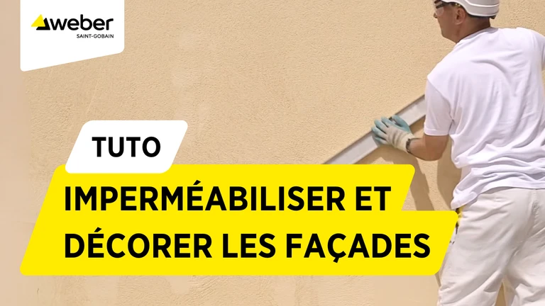 façade enduit projeté