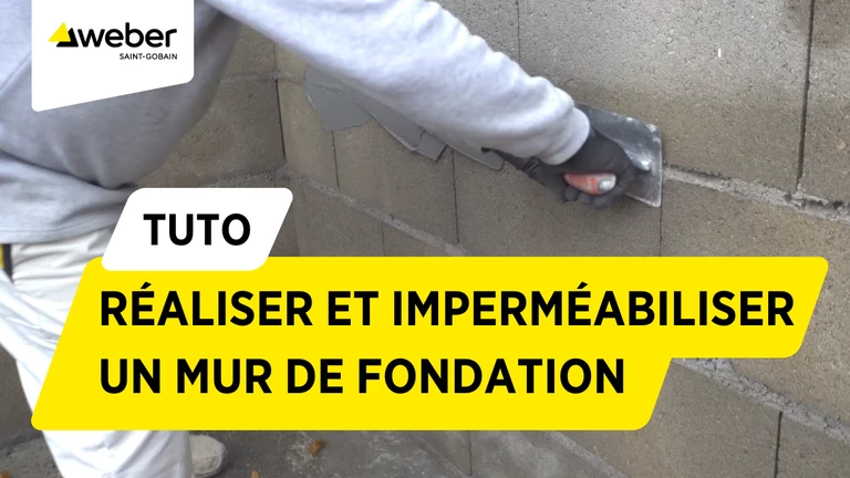 mur de fondation
