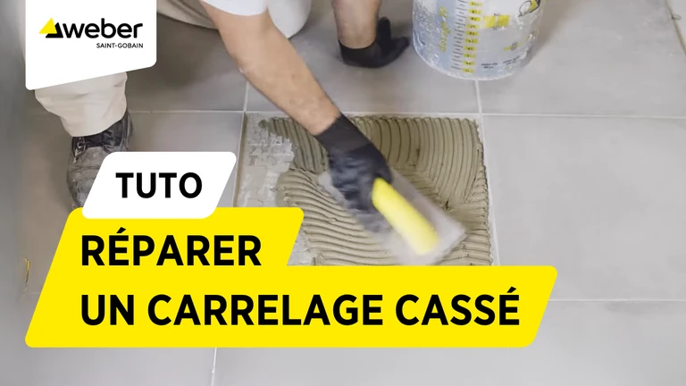 carrelage cassé