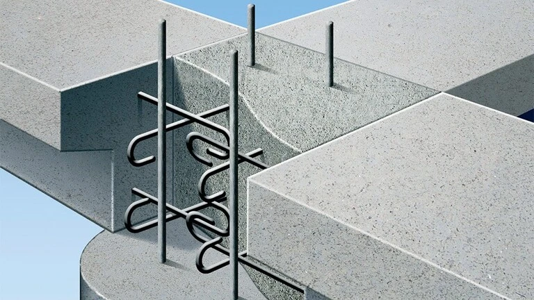 Assemblage d’éléments préfabriqués