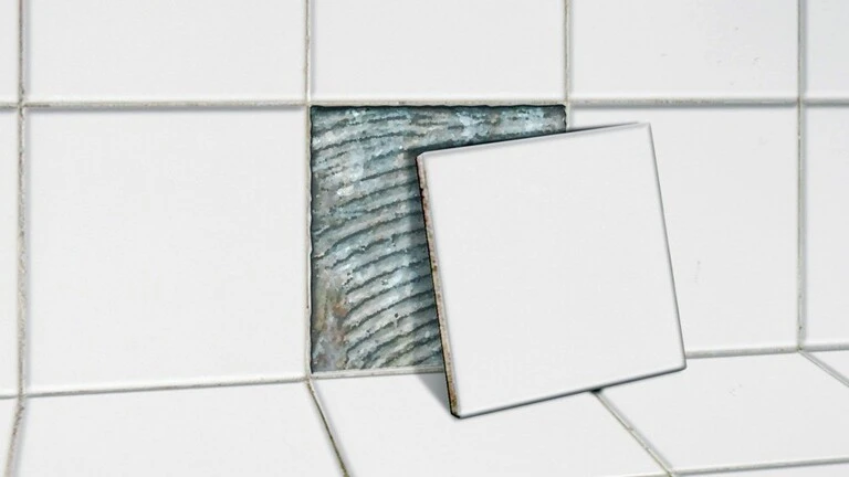 Décollement de carreaux