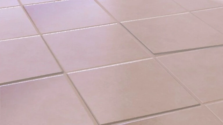 Carrelage avec défaut esthétique avec des risques de mauvis tenue