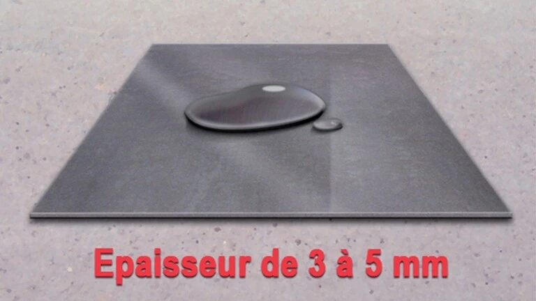L'épaisseur des carreaux fin