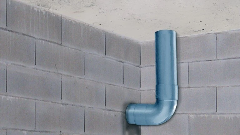 Les scellements favorisent le passage de l'eau