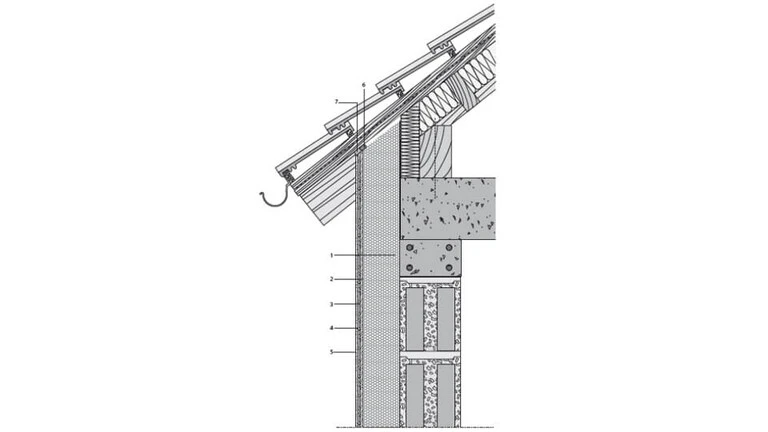 illustration carnet I.T.E. Raccords avec toitures et terrasses 4