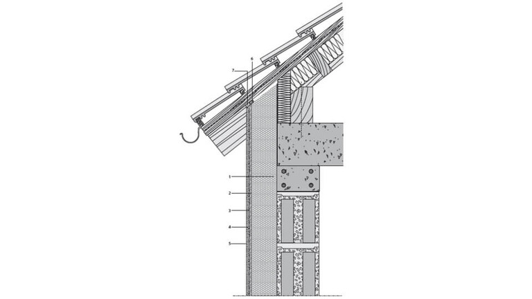 illustration carnet I.T.E. Raccords avec toitures et terrasses 4