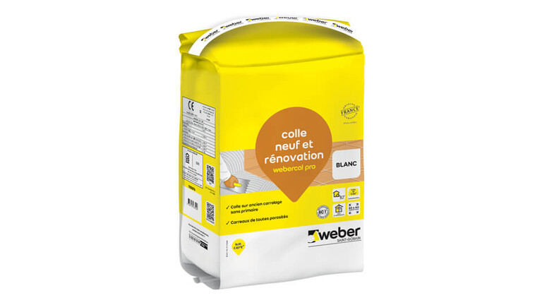 weberespace LS, weberespace carrelage, packaging, webercol pro