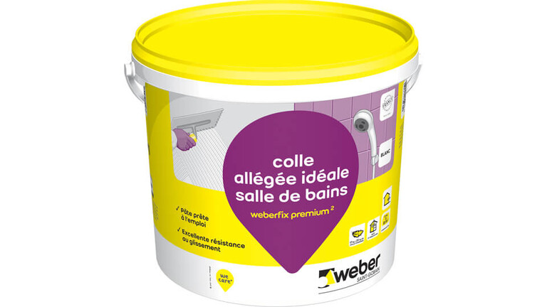 weberespace LS, weberespace carrelage, packaging, weberfix premium²