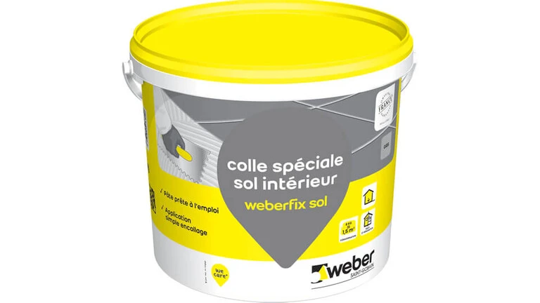 weberespace LS, weberespace carrelage, packaging, weberfix sol