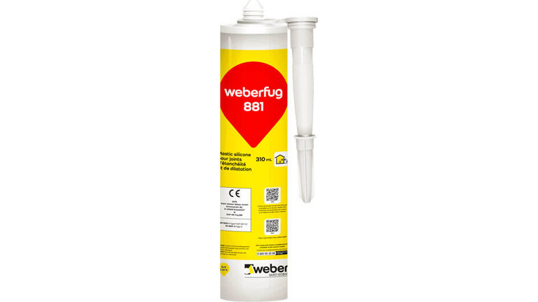 weberespace LS, espace carrelage, packagings, weberfug 881