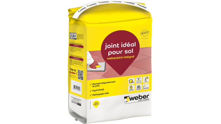 weberespace LS, espace carrelage, packagings, weberjoint intégral