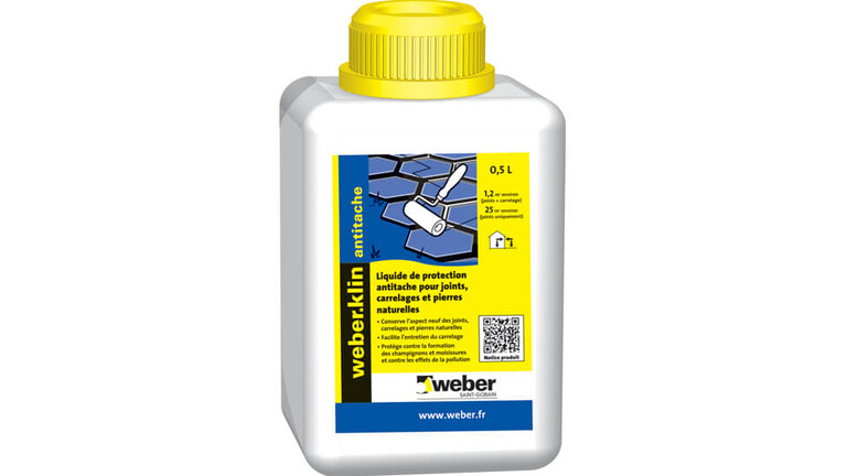 weberespace LS, weberespace carrelage, packaging, weberklin antitache