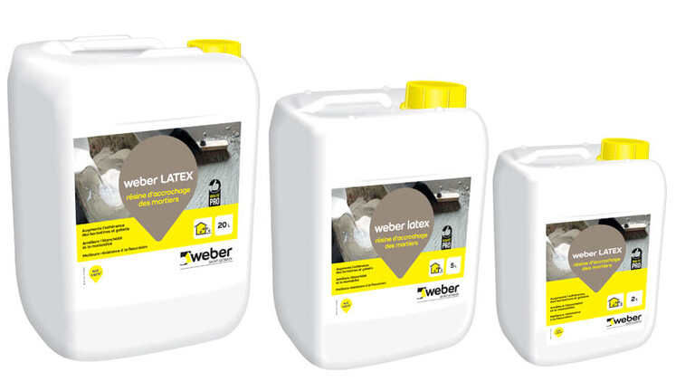 weberespace LS, weberespace maçonnerie, packaging, weber LATEX
