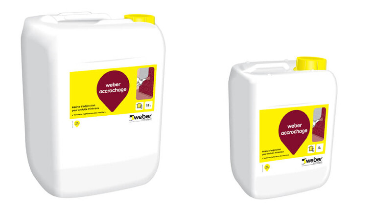 weberespace LS, weberespace maçonnerie, packaging, weber accrochage