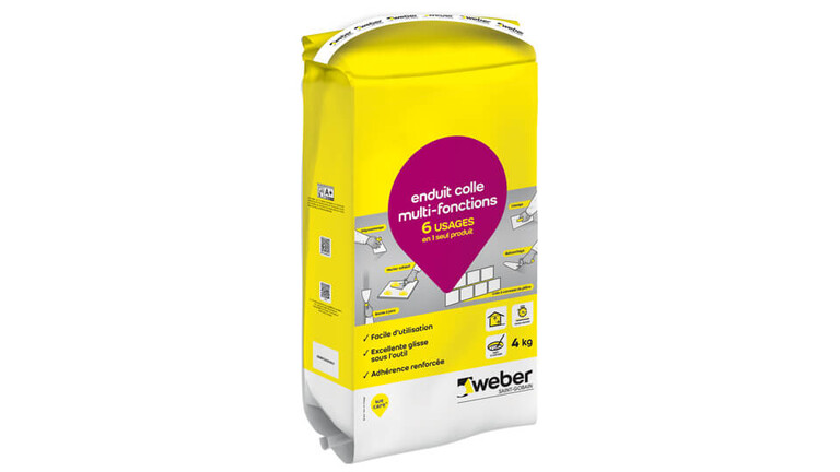 weberespace LS, weberespace maçonnerie, packaging, enduit colle multi-fonctions