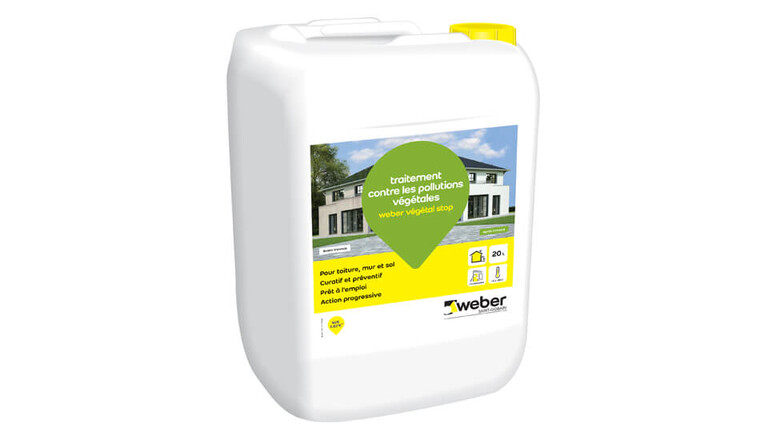 weberespace LS, weberespace maçonnerie, packaging, weber végétal stop